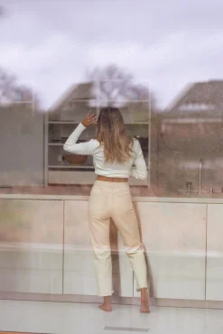 Outlet Jeans Solan - beigeEasy Clothes Femme Jeans