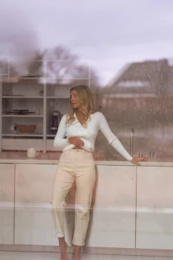 Outlet Jeans Solan - beigeEasy Clothes Femme Jeans