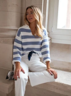 Hot Jeans Solan - blancEasy Clothes Femme Jeans