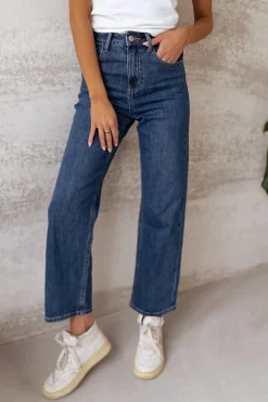 Flash Sale Jeans Solan - bleu foncéEasy Clothes Femme Jeans