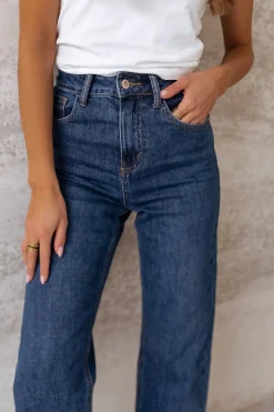 Flash Sale Jeans Solan - bleu foncéEasy Clothes Femme Jeans