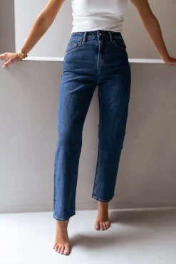 Flash Sale Jeans Solan - bleu foncéEasy Clothes Femme Jeans