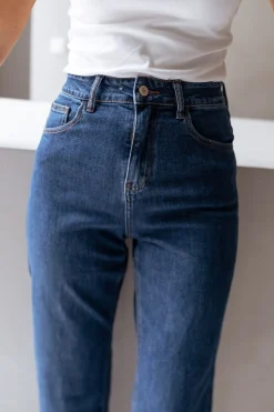 Flash Sale Jeans Solan - bleu foncéEasy Clothes Femme Jeans