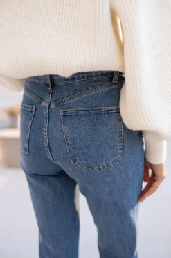 Discount Jeans Solan - bleu moyenEasy Clothes Femme Jeans