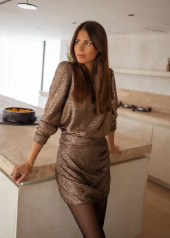 Store Jupe Ester - bronzeEasy Clothes Femme Jupes & Shorts