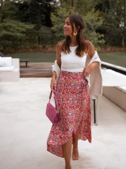 Cheap Jupe longue Charlie - à fleursEasy Clothes Femme Jupes & Shorts