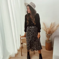 Clearance Jupe Massaya - noireEasy Clothes Femme Jupes & Shorts