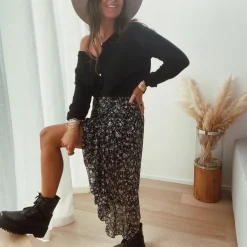 Clearance Jupe Massaya - noireEasy Clothes Femme Jupes & Shorts