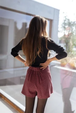 Clearance Jupe short Camus - rouge pied de pouleEasy Clothes Femme Jupes & Shorts