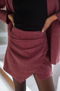 Clearance Jupe short Camus - rouge pied de pouleEasy Clothes Femme Jupes & Shorts