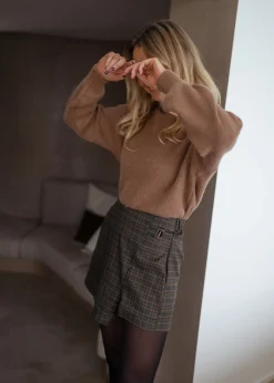 Best Jupe short Hans - à carreauxEasy Clothes Femme Jupes & Shorts