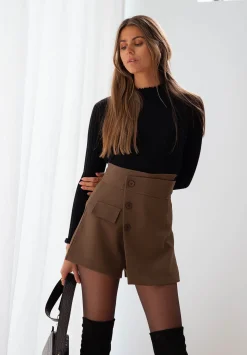 Sale Jupe-short Amélia - chocolatEasy Clothes Femme Jupes & Shorts