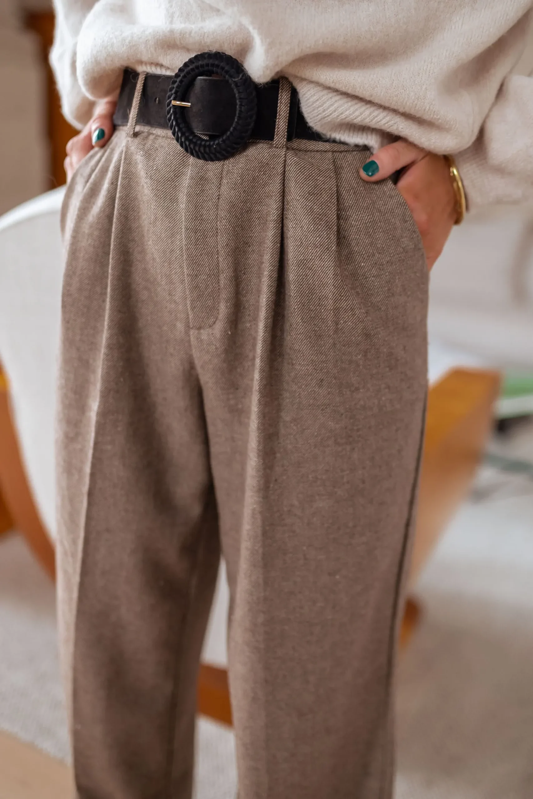 Discount Pantalon Arthur - chocolatEasy Clothes Femme Pantalons