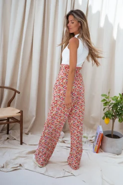 New Pantalon Benito - à fleursEasy Clothes Femme Pantalons