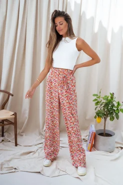 New Pantalon Benito - à fleursEasy Clothes Femme Pantalons