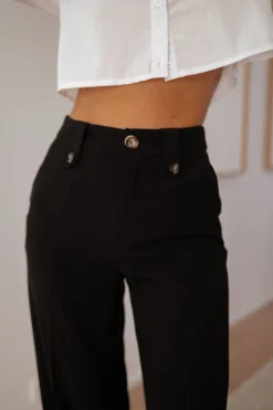 Best Pantalon Denver - noirEasy Clothes Femme Pantalons