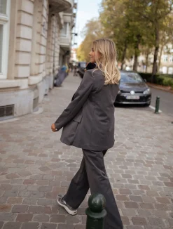 Store Pantalon Ellie - grisEasy Clothes Femme Pantalons