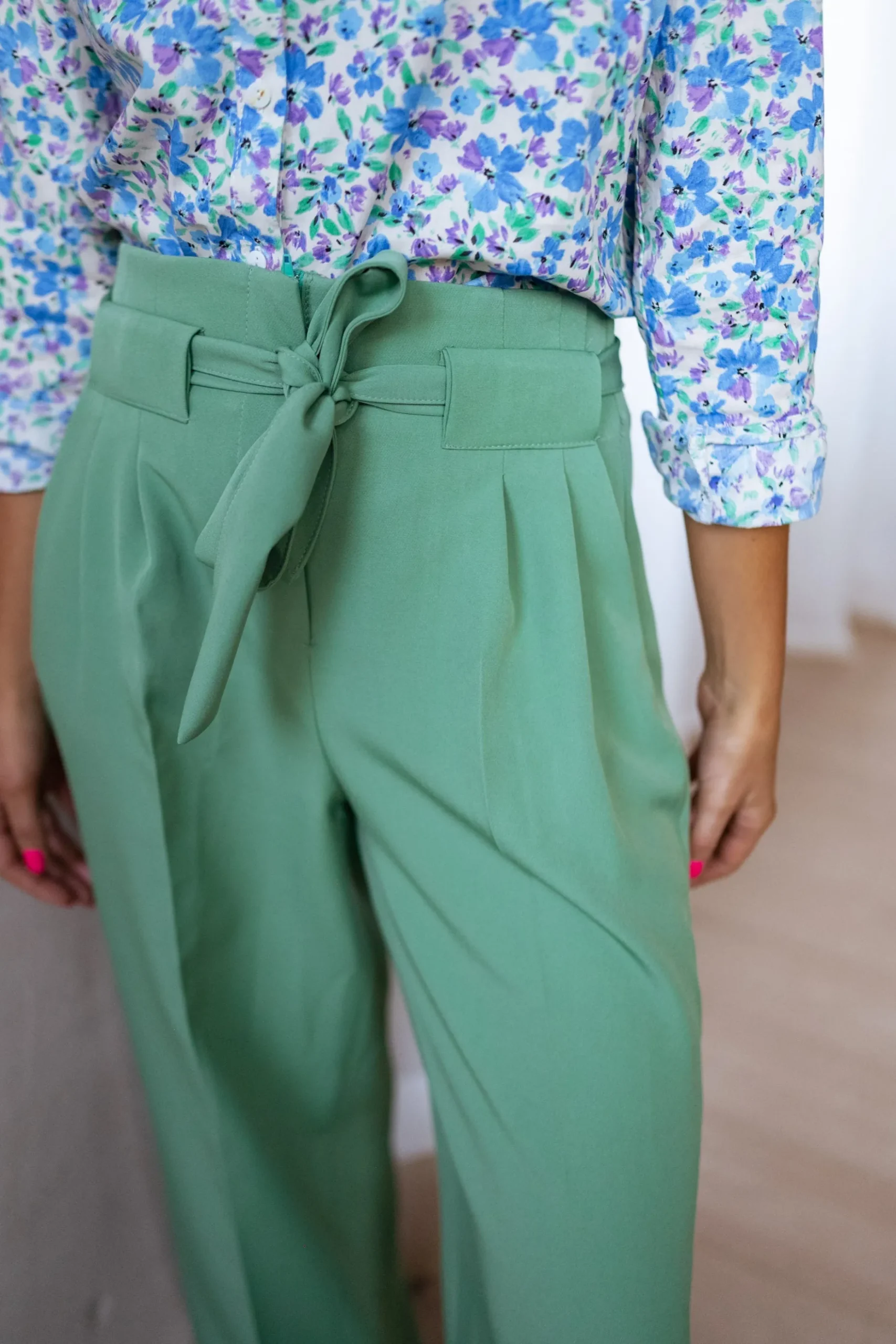 Fashion Pantalon Kalie - vert d’eauEasy Clothes Femme Pantalons