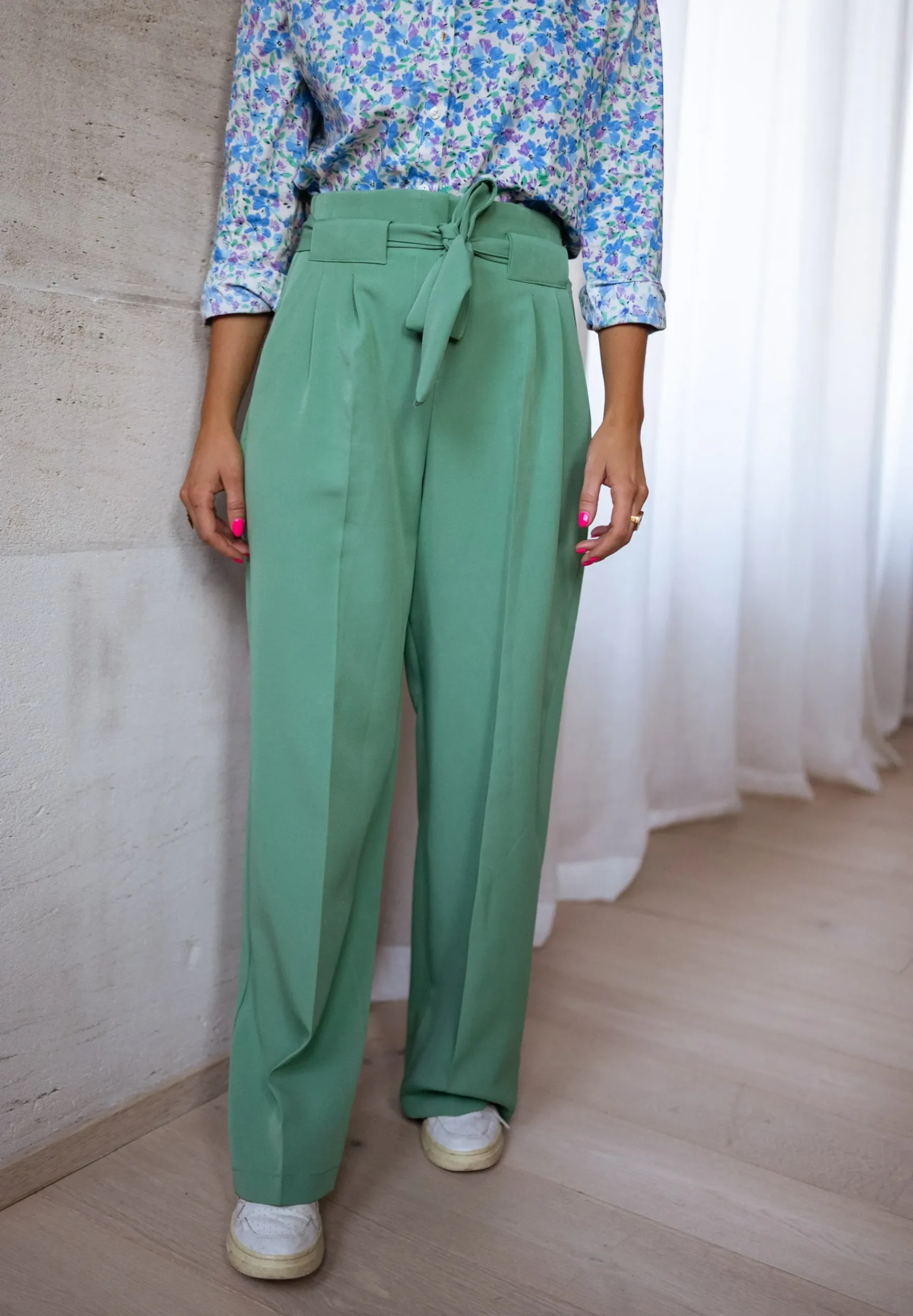 Fashion Pantalon Kalie - vert d’eauEasy Clothes Femme Pantalons