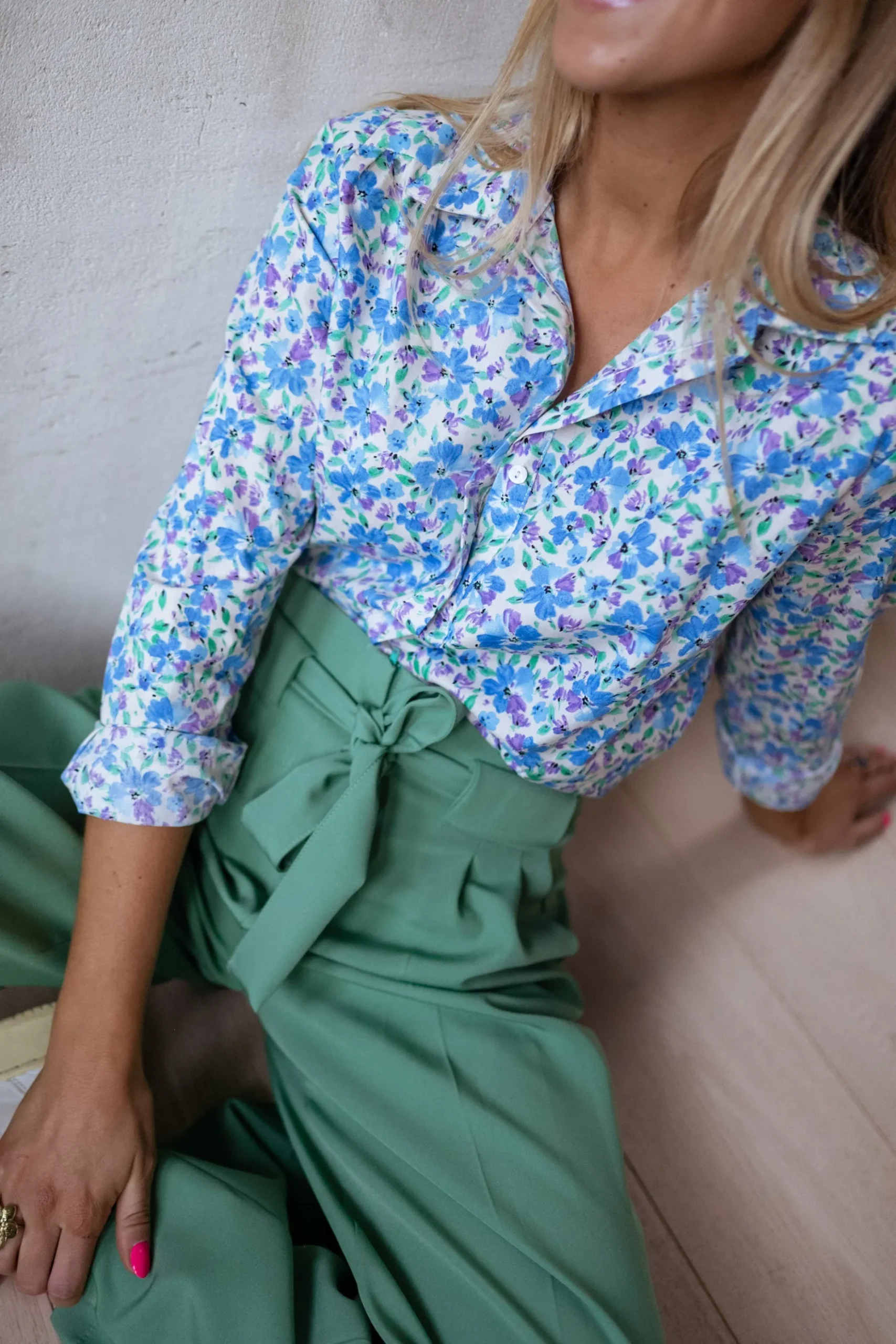 Fashion Pantalon Kalie - vert d’eauEasy Clothes Femme Pantalons