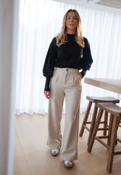 Online Pantalon Marcus - beigeEasy Clothes Femme Pantalons