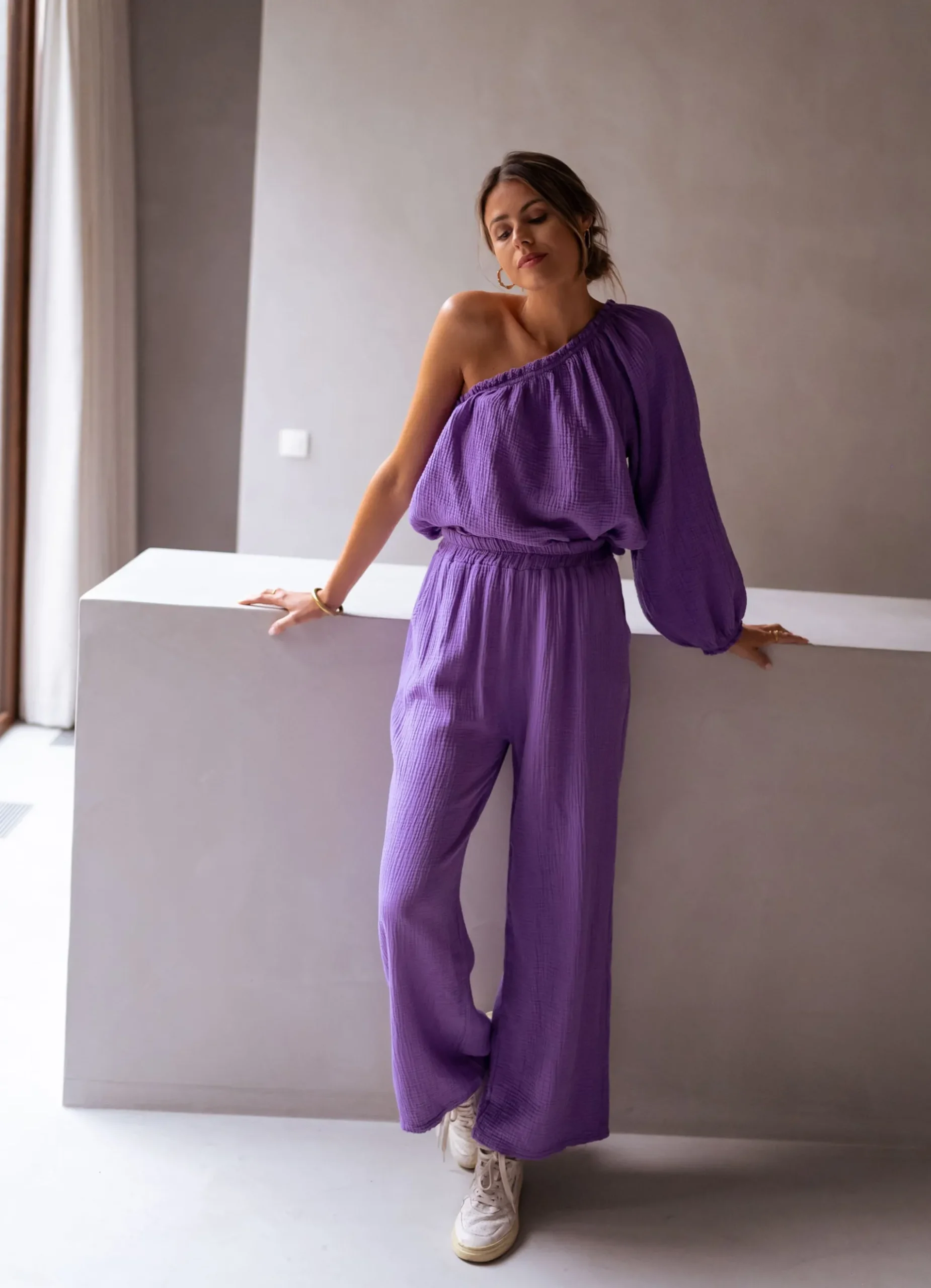 Cheap Pantalon Sacha - mauveEasy Clothes Femme Pantalons