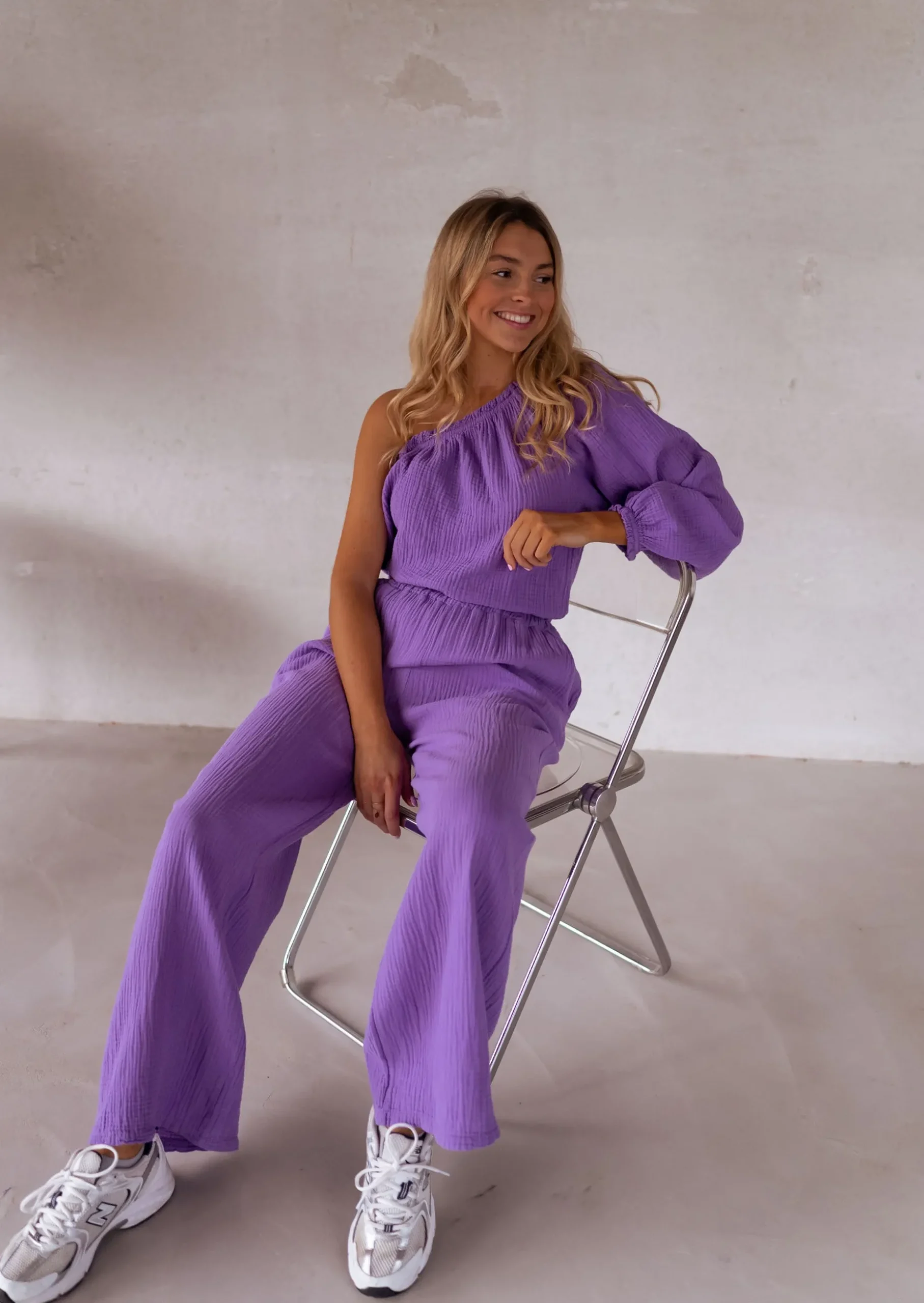 Cheap Pantalon Sacha - mauveEasy Clothes Femme Pantalons