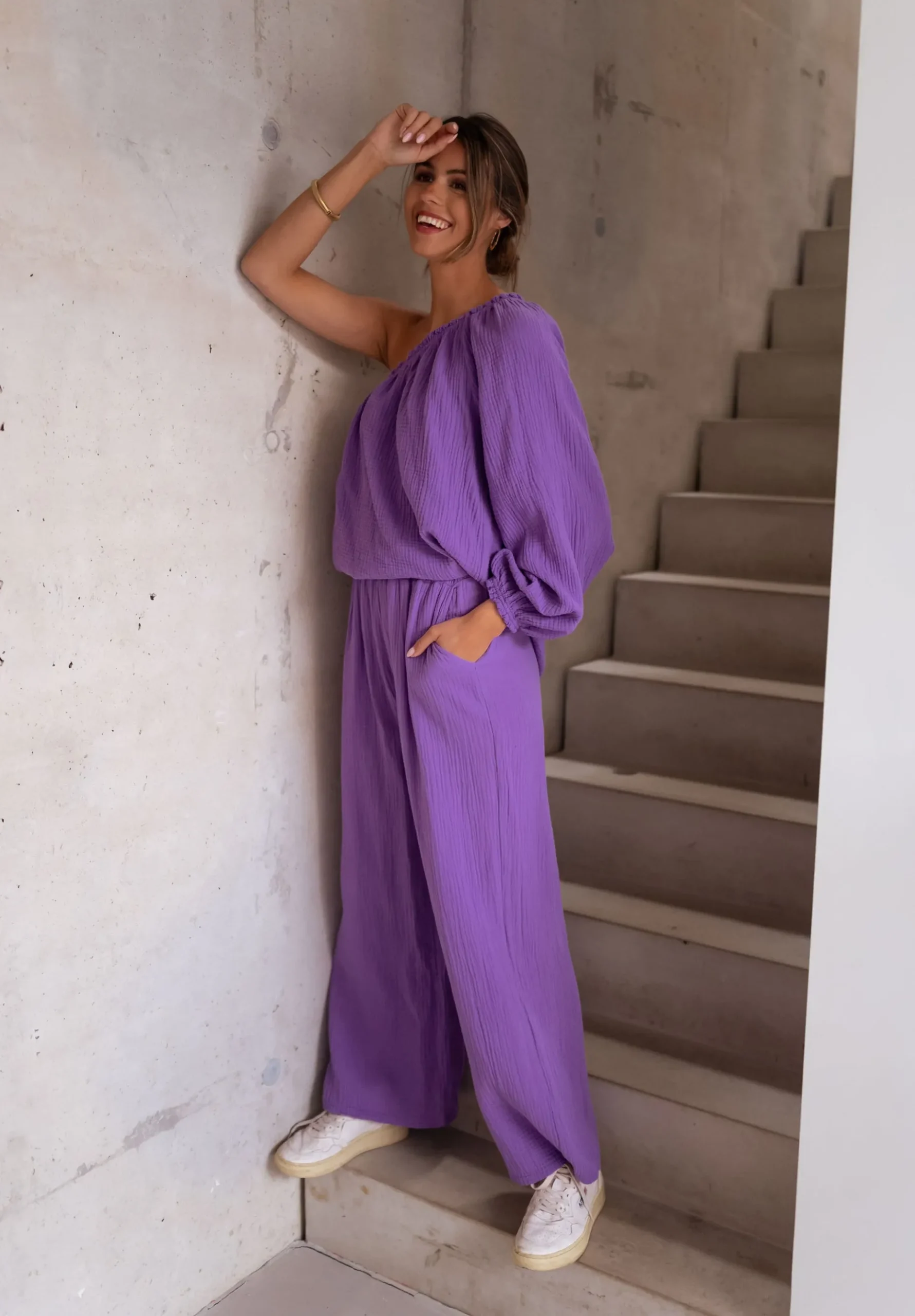 Cheap Pantalon Sacha - mauveEasy Clothes Femme Pantalons