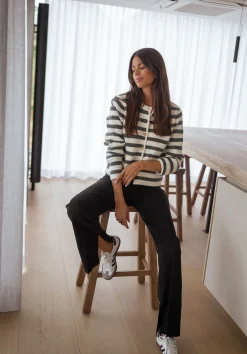 Discount Pantalon Sulli CREATION - noirEasy Clothes Femme Pantalons