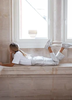 Flash Sale Pantalon Victoire - argentéEasy Clothes Femme Pantalons