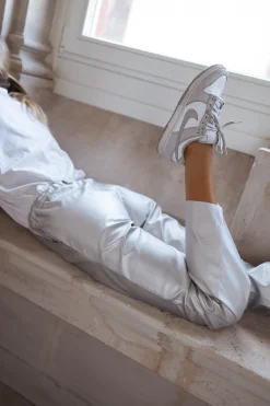 Flash Sale Pantalon Victoire - argentéEasy Clothes Femme Pantalons