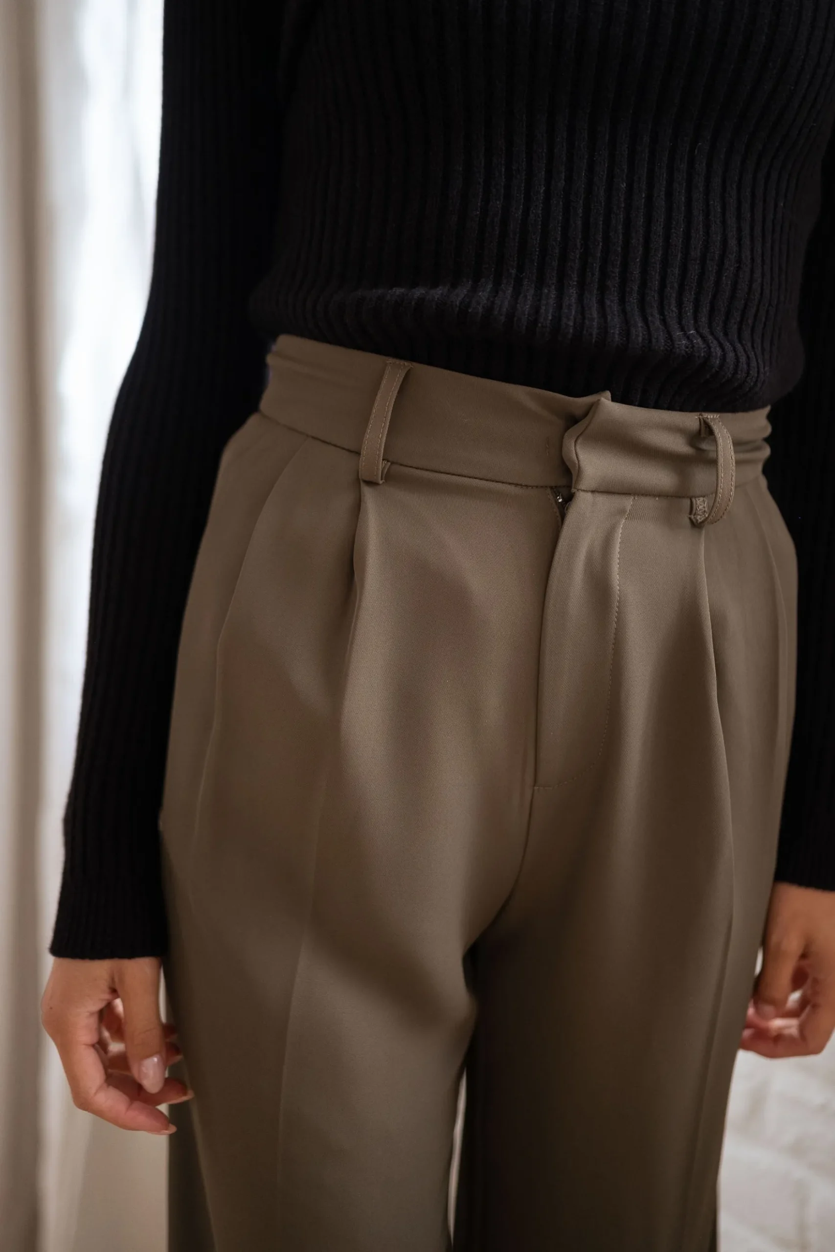 New Pantalon Victor - kakiEasy Clothes Femme Pantalons