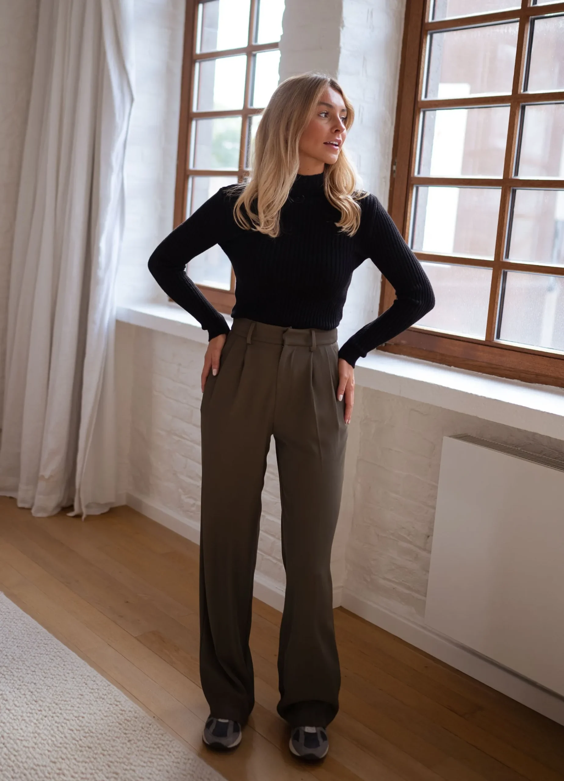 New Pantalon Victor - kakiEasy Clothes Femme Pantalons