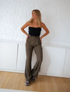 New Pantalon Victor - kakiEasy Clothes Femme Pantalons