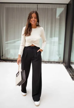 Store Pantalon Victor - noirEasy Clothes Femme Pantalons