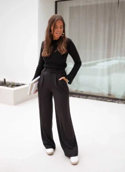 Store Pantalon Victor - noirEasy Clothes Femme Pantalons