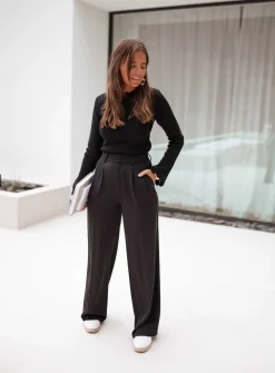 Store Pantalon Victor - noirEasy Clothes Femme Pantalons