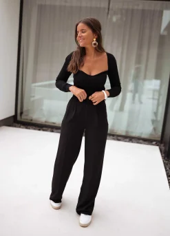 Store Pantalon Victor - noirEasy Clothes Femme Pantalons