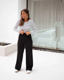 Store Pantalon Victor - noirEasy Clothes Femme Pantalons