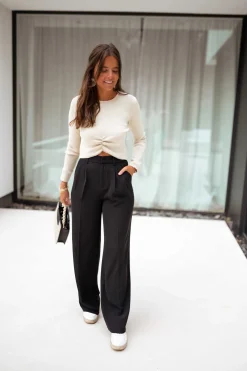 Store Pantalon Victor - noirEasy Clothes Femme Pantalons