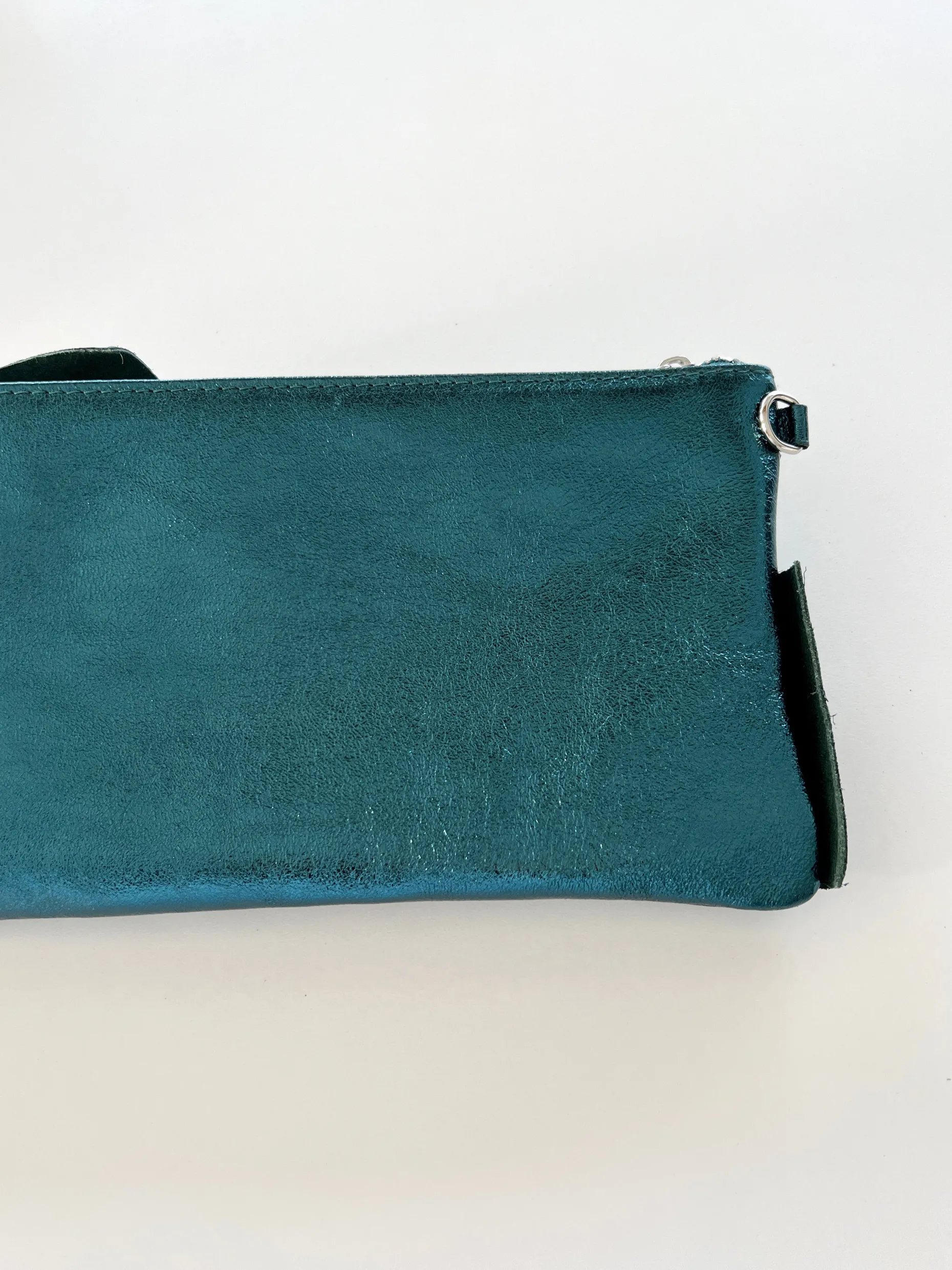Clearance Pochette Amil - vert canard brillanteEasy Clothes Sacs & Pochettes