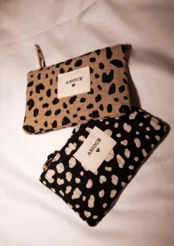 Flash Sale Pochette Amy - Noire à Tâches - Logo AmourEasy Clothes Sacs & Pochettes