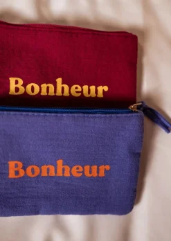 Shop Pochette Bonheur - Bleue - Accessoires Easy Clothes Sacs & Pochettes