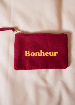 Fashion Pochette Bonheur - Bordeaux - Accessoires Easy Clothes Sacs & Pochettes
