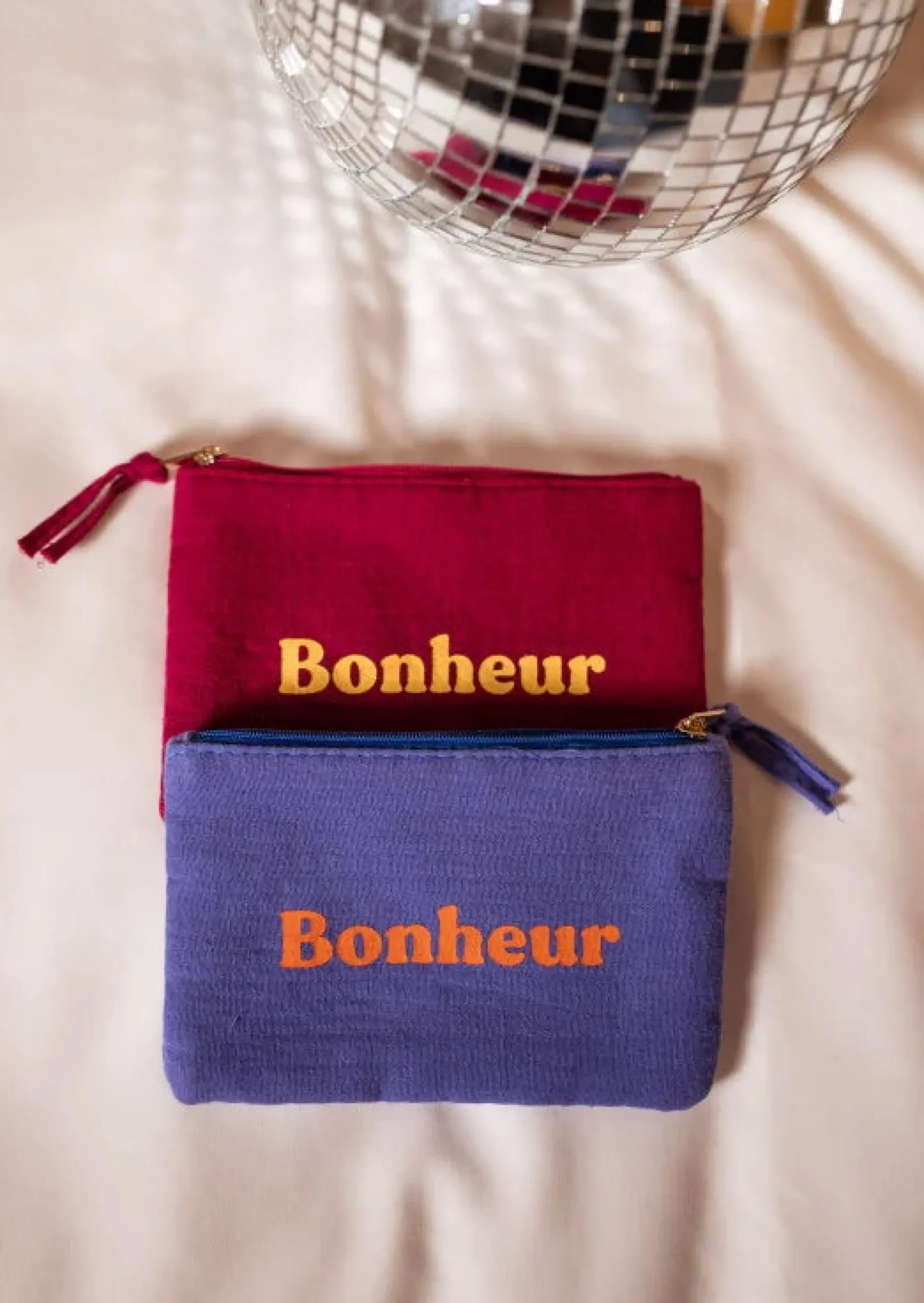 Fashion Pochette Bonheur - Bordeaux - Accessoires Easy Clothes Sacs & Pochettes