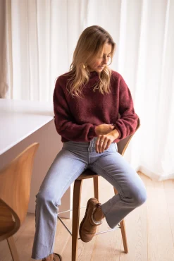 Cheap Pull - Delya - briqueEasy Clothes Femme Pulls & Gilets