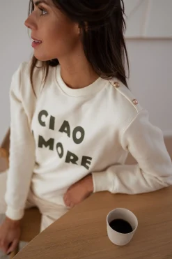 Shop Pull Ciao - écruEasy Clothes Femme Pulls & Gilets