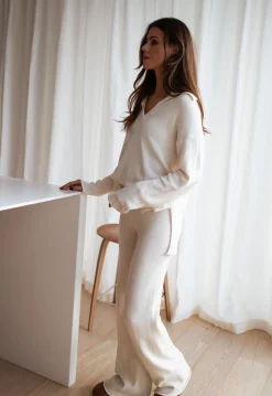 Store Pull Conrad - écruEasy Clothes Femme Pulls & Gilets