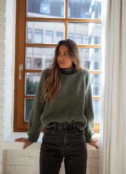 Discount Pull Dune - kakiEasy Clothes Femme Pulls & Gilets