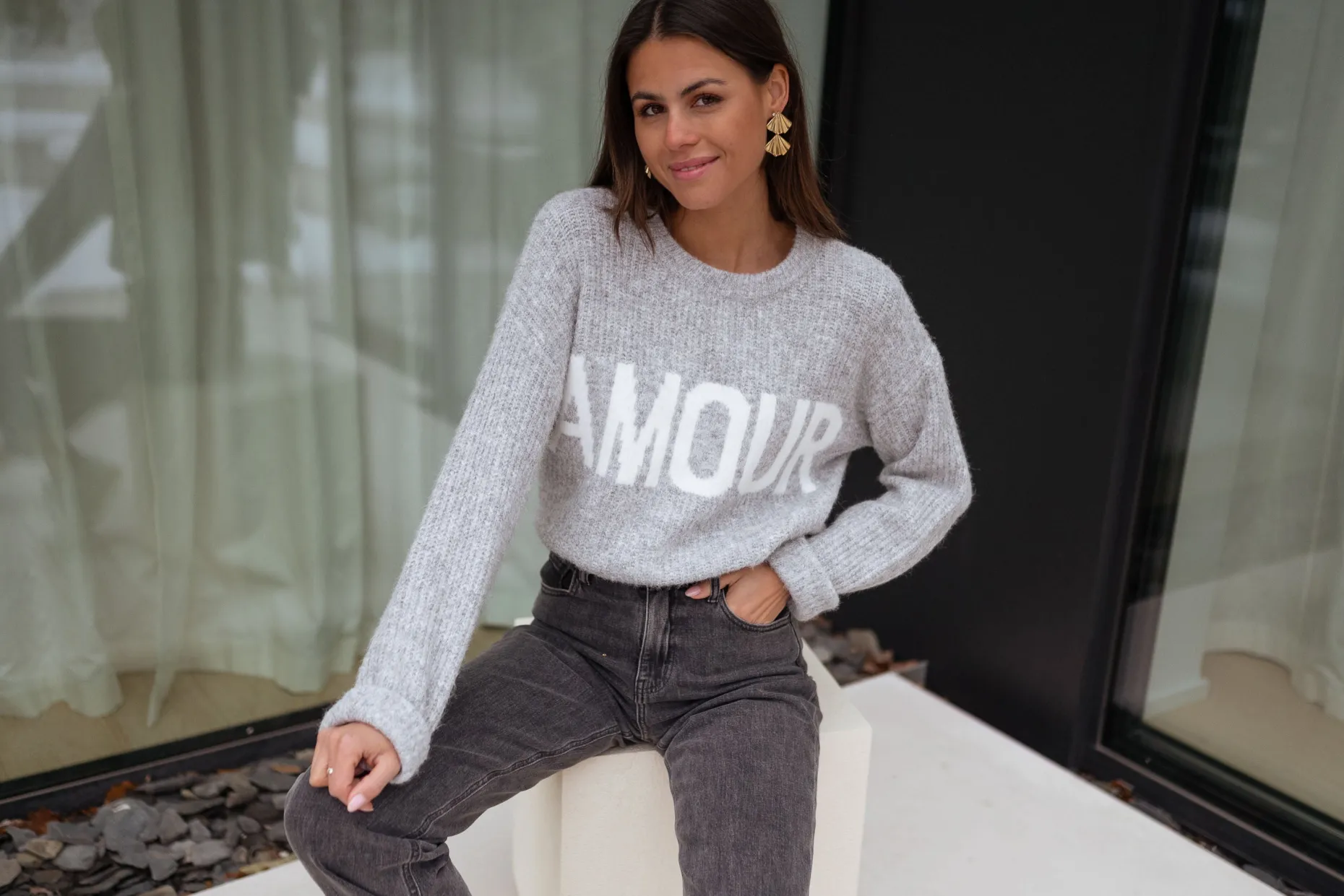 Outlet Pull Dyno - grisEasy Clothes Femme Pulls & Gilets